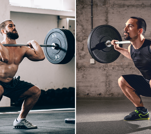 front-squat-vs-back-squat:-which-barbell-squat-is-right-for-you?